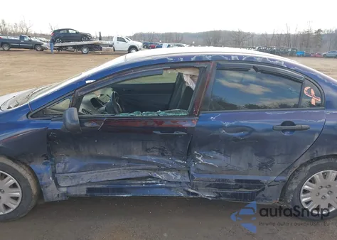 2010 Honda Civic Vp from USA, damaged, VIN 2HGFA1F33AH522733